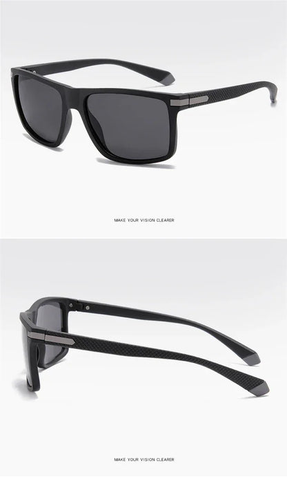 Outdoor Sport Square Nearsighted Sunglasses With Diopters Driving Anti-Glare Prescription Sun Glasses For Men 0 -0.5 -0.75 To -6