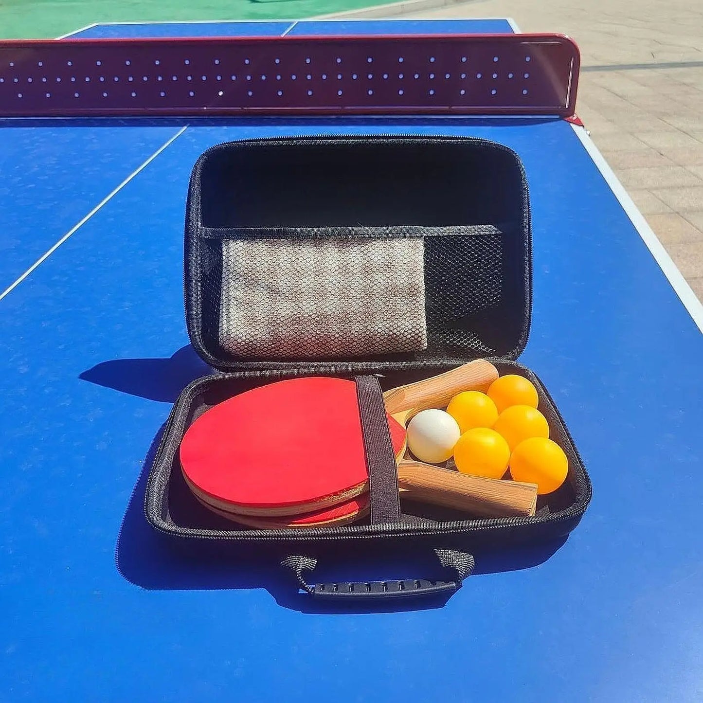 Ping Pong Paddle Case Protect Cover Multifunction Table Tennis Racket Cover for Training Travel Outdoor Competition Gift