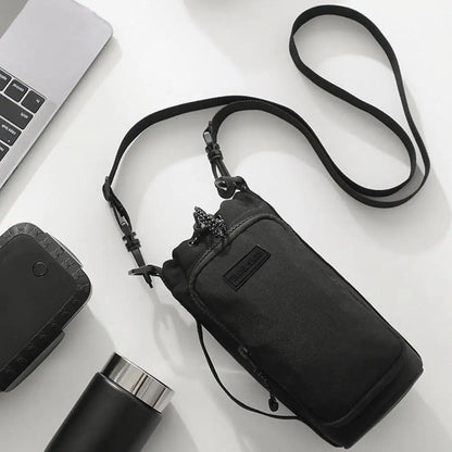 Portable Water Bottle Bag Water Bottle Holder With Adjustable Shoulder Strap Cup Insulated Protective Cover Cup Accessories