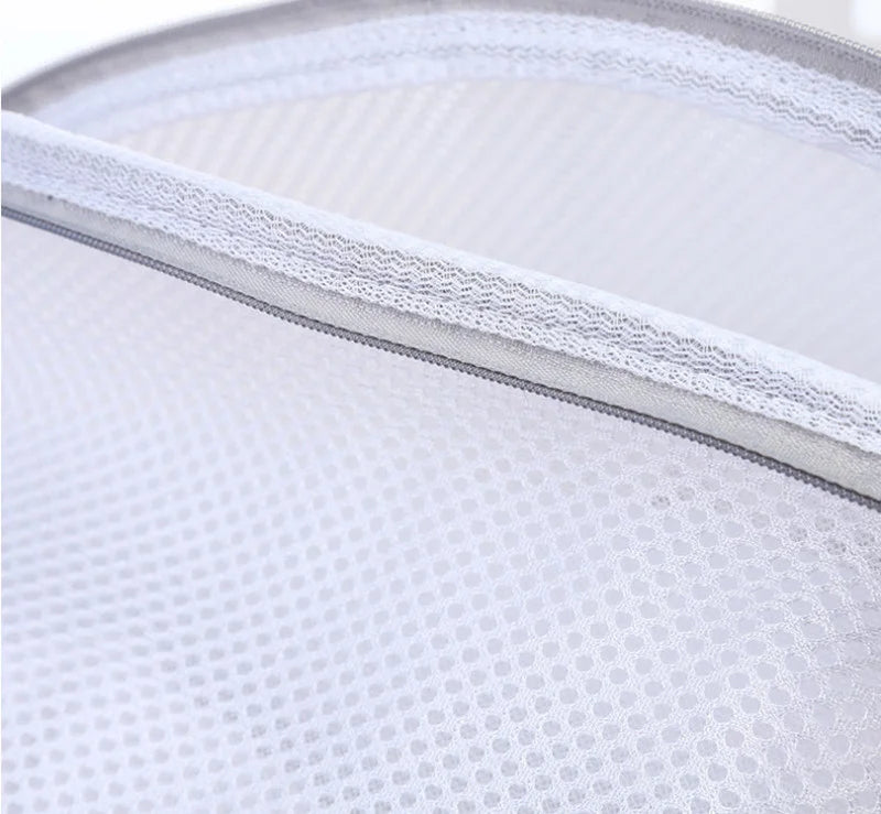 Mesh Laundry Bag for Trainers/Shoes Boot with Zips for Washing Machines Hot Travel Clothes Storage Box Organizer Bags