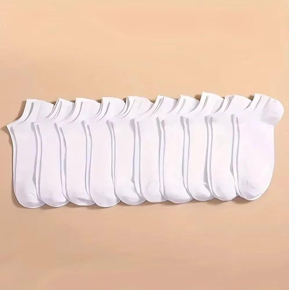 3 Pairs Men's Comfort Fit Cushion Performance Athletic Crew Socks For Outdoor Sports