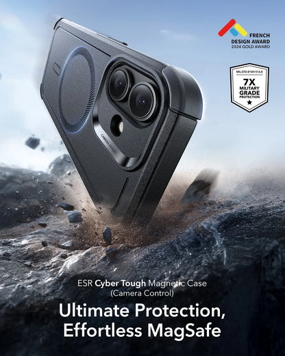 ESR for 17 Pro Max Case With Camera Control Button Military-Grade Protective Magnetic Phone Case For iPhone 16&17&17 Air&16 Pro