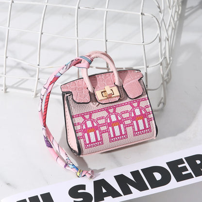 2026 New Mini House Small Bag, Handheld, Portable, Hand Rope, Bluetooth Earphone Bag, Zero Wallet, Multi Functional Small Bag