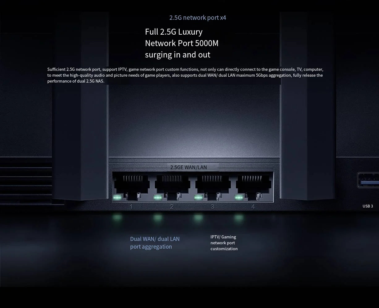Xiaomi  Wireless Wifi 7 Router BE7000 Signal Booster Repeater Extend Gigabit Amplifier 160MHz 1GB Memory Tri-band Mesh Mi Route