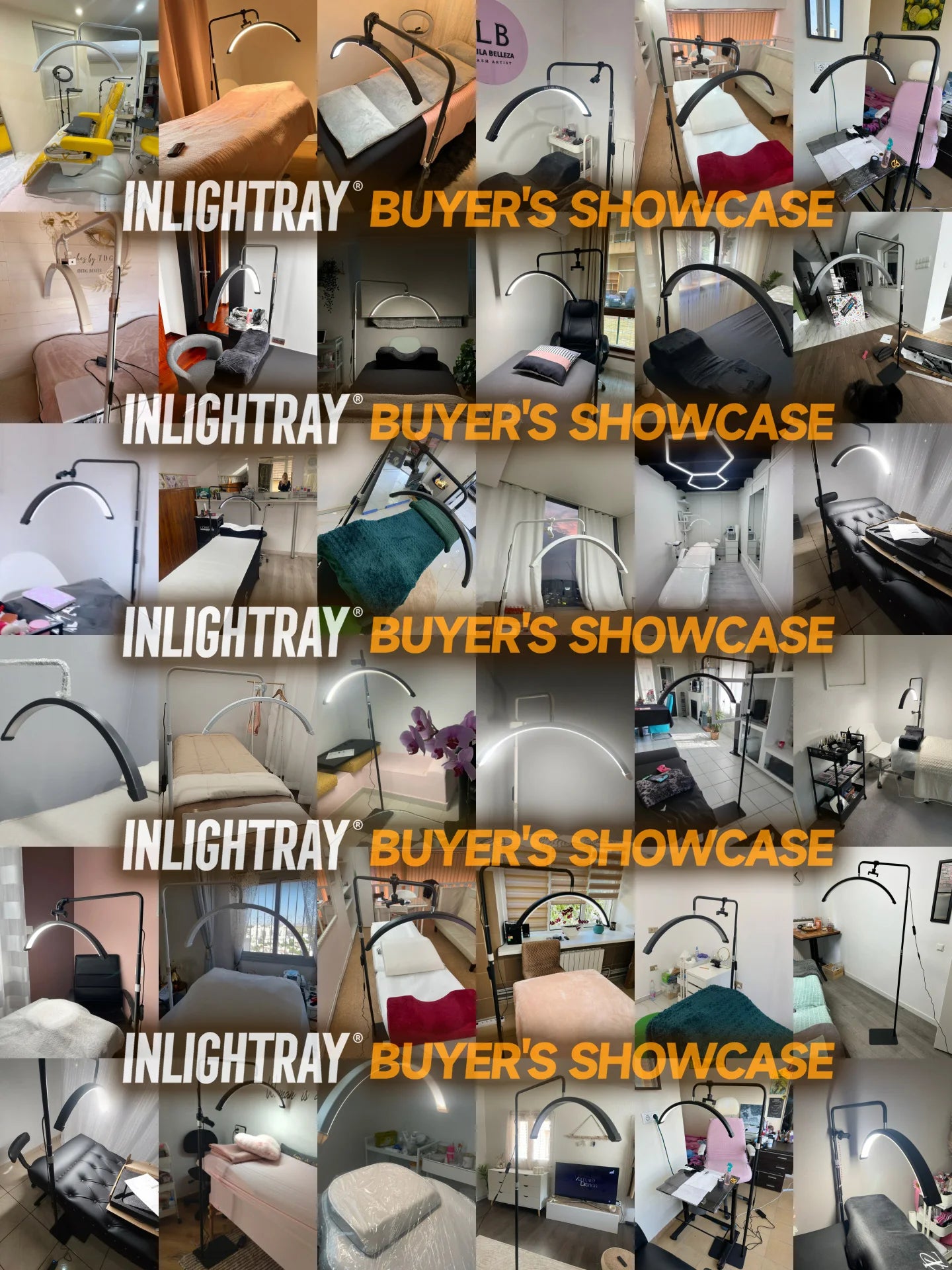 2025 New 23inch 45w Arc Half Moon Ring Light for Lashes Studio lights Photography Light Floor lamps for Eyelash Extension Beauty