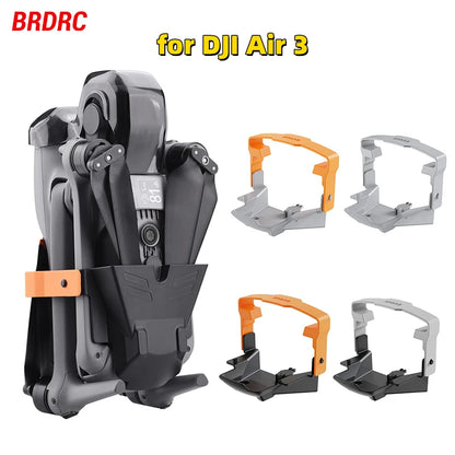 Propeller Holder Fixed for DJI Air 3/Air 3S Drone Stabilizers Protector Props Fixed Mount Guard Silicone & ABS Base Accessories