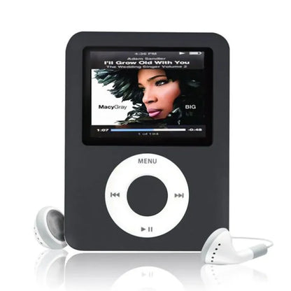 4/8GB Portable Mini MP3/MP4 Player Touch Key Walkman with Video Radio Classic HiFi Music Player Sound Can Be Played Externally