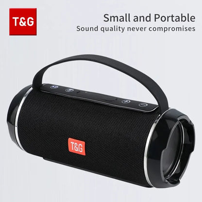 TG116c Bluetooth Speaker TWS Wireless Powerful Box Portable Outdoor Speakers Waterproof Subwoofer 3D Stereo Sound HandsFree Call
