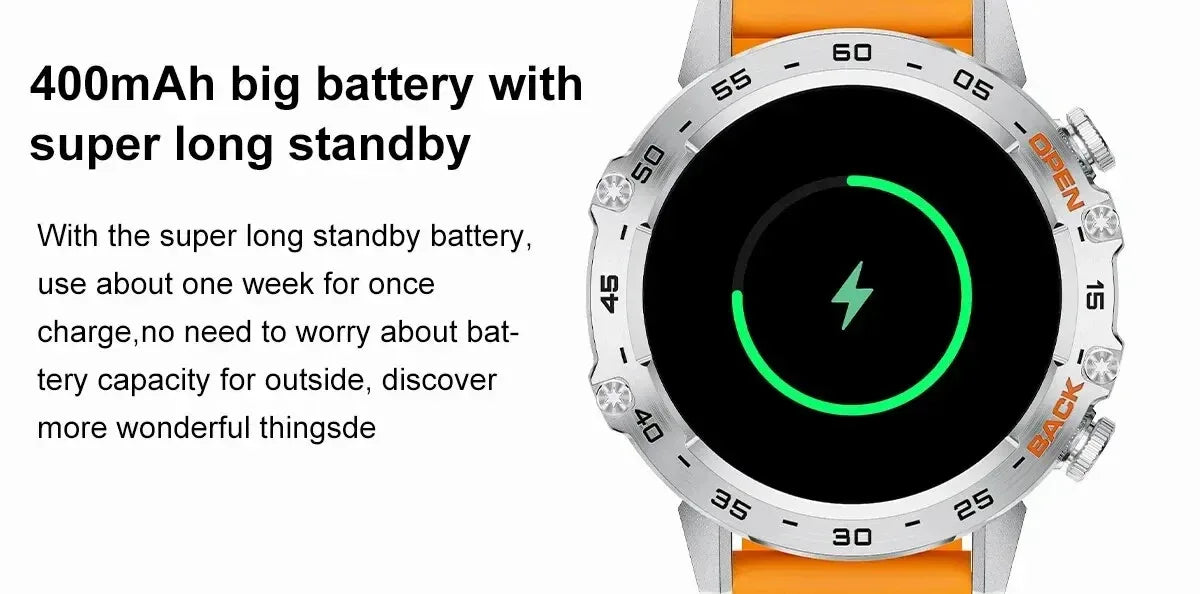 LIGE 2025 ECG+PPG Smart Watch Men 466*466 AMOLED Screen Heart Rate Blood Pressure Body Fat Monitor Bluetooth Call NFC Smartwatch