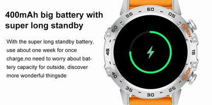 LIGE 2025 ECG+PPG Smart Watch Men 466*466 AMOLED Screen Heart Rate Blood Pressure Body Fat Monitor Bluetooth Call NFC Smartwatch