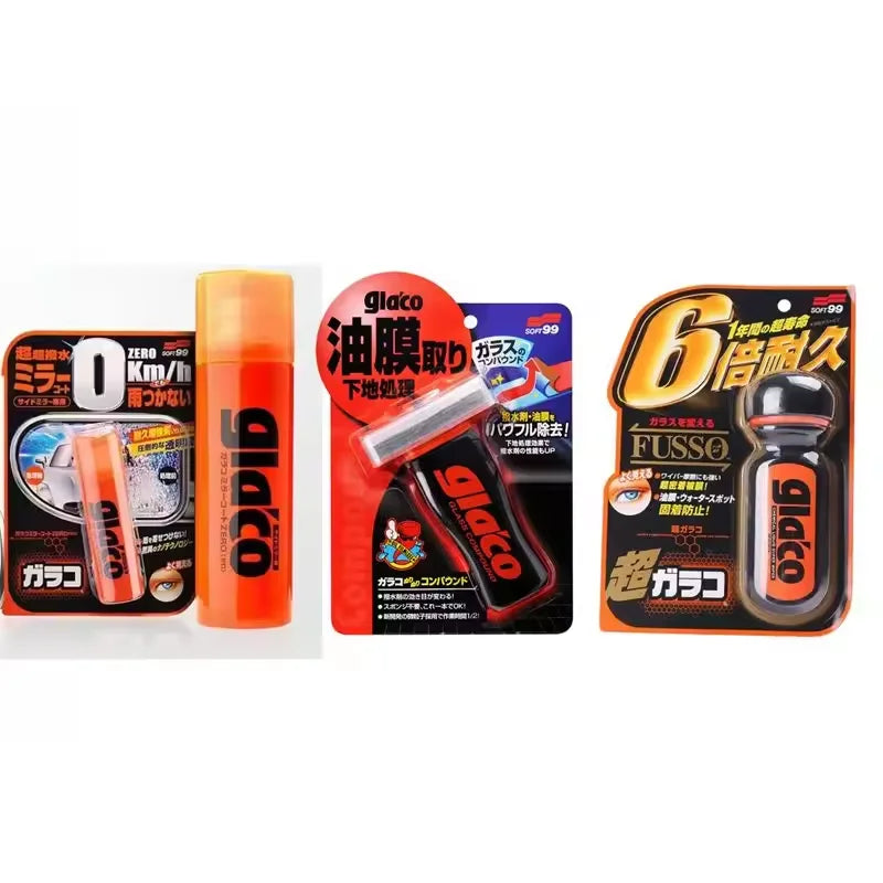 Soft99 Car Accessories Universal JDM Ultra Soft99 Glaco Long Last Car Windshield Glass Waterproof Rainproof Agent