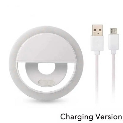 LED selfie fill light, mobile phone lens fill light, suitable for iPhone, Samsung, Xiaomi, Huawei mobile phone selfie fill light