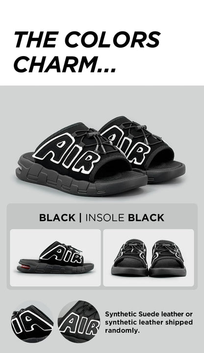 Slippers Men Air Cushion Design Slide Man Summer New PVC Soft Non-slip Men's Sports Slippers for Men Flip Flops Chanclas Hombre