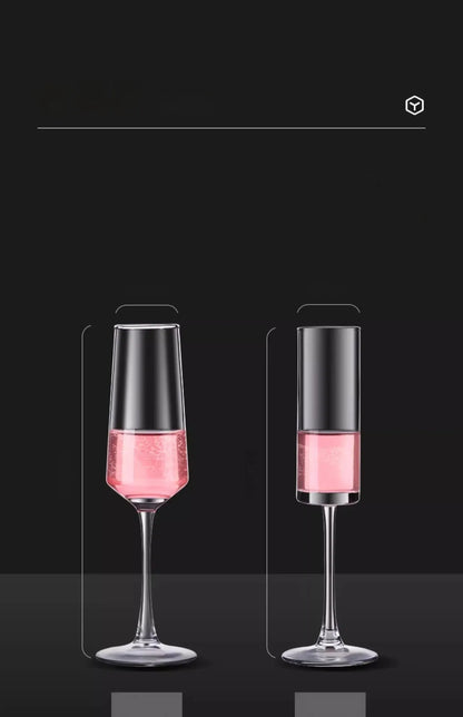 GIANXI French Vertical lines Champagne Glasses Home Glass Goblets High-end Red Wine Glasses White Wine Glasses Cocktail Glasses