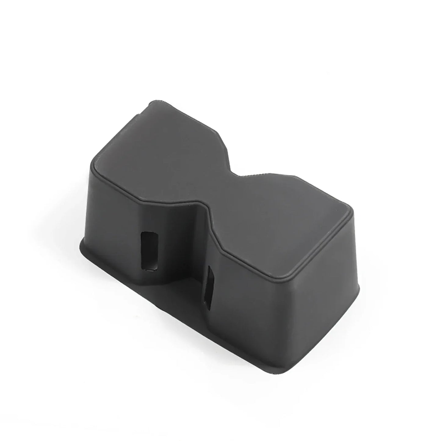 for Hyundai Santa Fe 2024 2025 Water Cup Holder Car Accessories Silicone Shock-Absorbing Drinks Holder Storage Box Tidying Tray