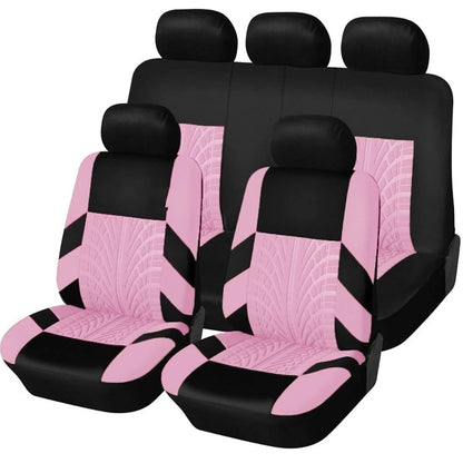 Customized Four Seasons Universal Polyester Full Set Car Seat Covers by PDG ibma