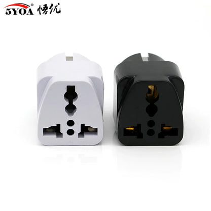 5YOA Power Socket Charging Port Universal Worldwide Travel Wall Charger AC Power AU UK US EU Plug Adapter Adaptor Option 2 USB