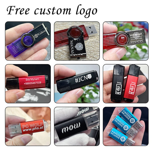 10PCS/lot Pen Drive 8GB 4GB 2GB 1GB USB Flash Drive 16GB Flash Disk 128MB 256MB 512MB Memory Flash Disk 2.0 Free Custom Logo by PDG ibma