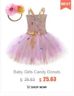 Cute Owl Tutu Dress for Baby Girls Birthday Halloween Costumes Kids Christmas Fancy Outfit Cartoon Animal Child New Year Clothes