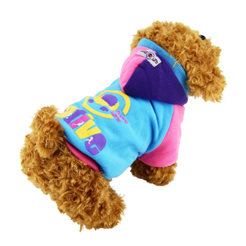 Dog Winter Coat Thick Warm Windproof Clothes Outdoor Lightweight Dog Hoodie Cotton-padded Jacket Chihuahua Yorkshire Pet Apparel