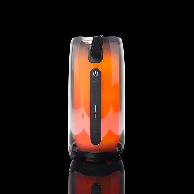 PULSE 5 Family K Song Bluetooth Speaker Portable Column RGB Atmosphere Lamp Audio Boombox Outdoor Waterproof Subwoofer With Mic