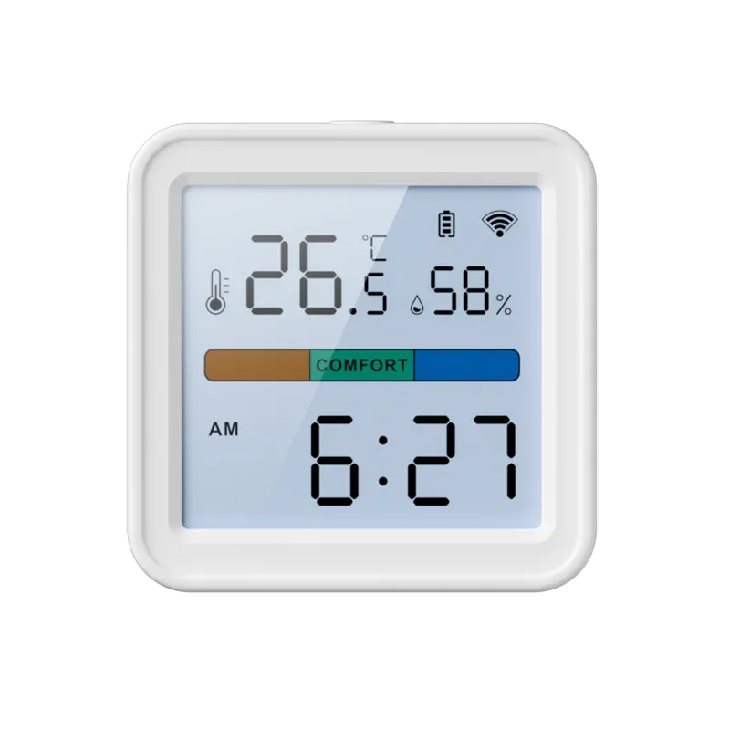 Tuya New WiFi Temperature Humidity Sensor Smart Life Backlight Hygrometer Thermometer Sensor Support Alexa Google Home Assistant