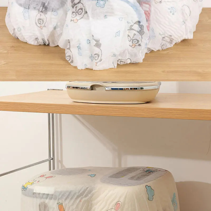 10Pcs Non-Woven Appliance Covers,Dust Protector for Air Conditioner Cartoon Pattern Fan Rice Cooker Microwave Oven Protect Cover