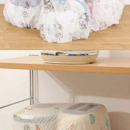10Pcs Non-Woven Appliance Covers,Dust Protector for Air Conditioner Cartoon Pattern Fan Rice Cooker Microwave Oven Protect Cover