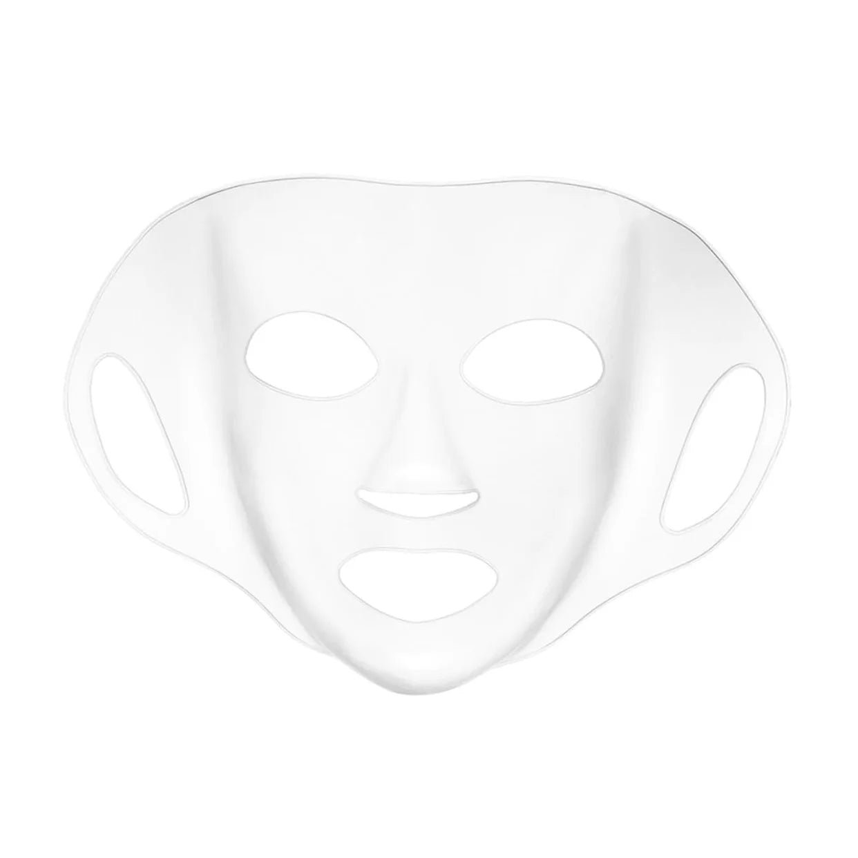 3D Silicone Face Mask Cover Reusable Face Mask Holder for Sheet Masks Moisturizing Facial Mask Cover Prevent Evaporation Beauty