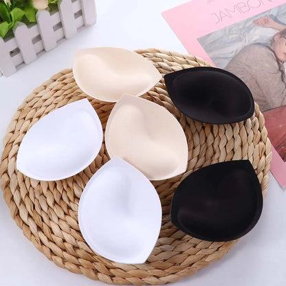 Bra Pads Lift Up Bra Summer Inserts Cups Enhancer Push Up Women Chest Cups Sponge Bra Pads Thicken Chest Pads Inserts Chest