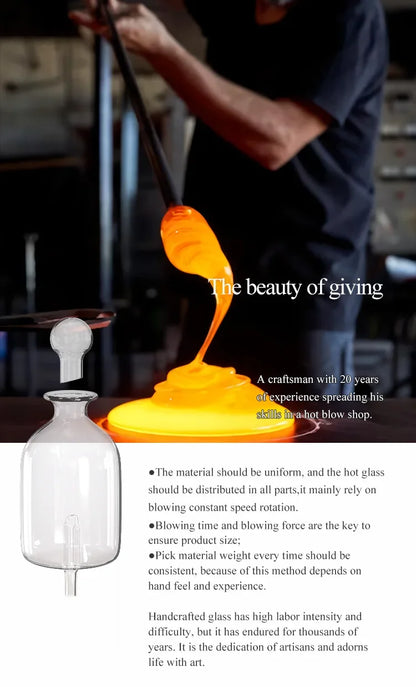 Rechargeable Essential Oil Diffuser Waterless Nebulizing Diffuser Electric Smell for Home Office Wood and Glass Aroma Diffuser