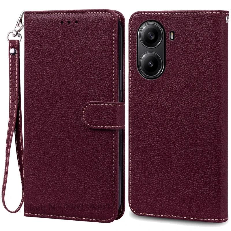 For Poco X7 Pro Case Leather Wallet Phone Case For Xiaomi Poco X7 Pro 5G Case Book Coque Fundas Cover For Poco X7 Pro 5G Bumper