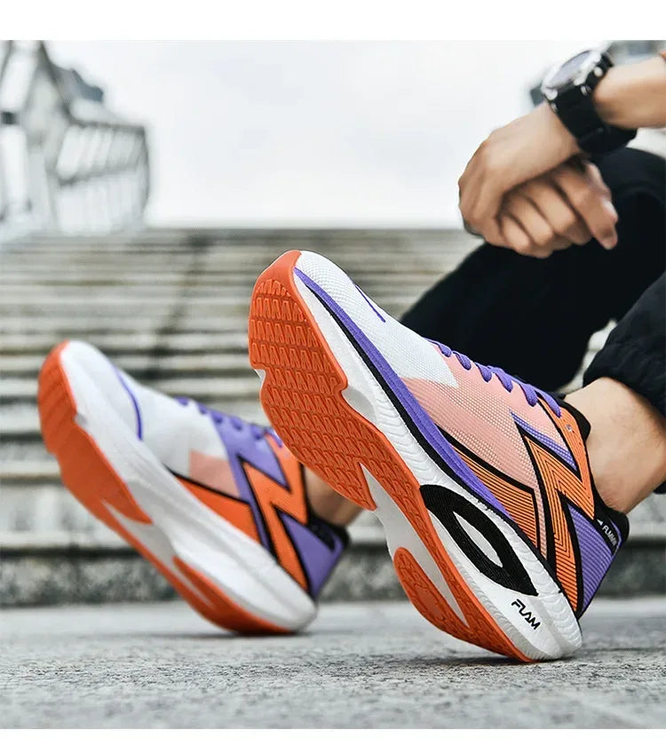 Casual Running Shoes Breathable Mesh Upgraded Version Unisex Marathon Sports Sneakers Trendy All Seasons Lightweight