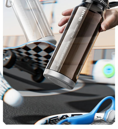 1L Sports Bottle Tritan Drinking Plastic Water Jug Fitness Bicycle Climbing Outdoor Bottle Water Cup
