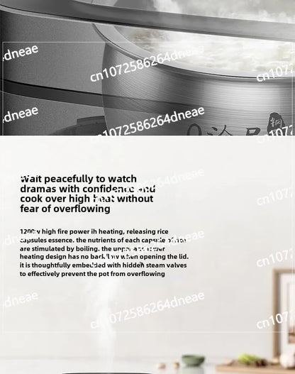 Joyoung Electric Rice Cooker 316  IH Electromagnetic Heating 3L Multi Functional  Intelligent Rice Cooker F-30F315L