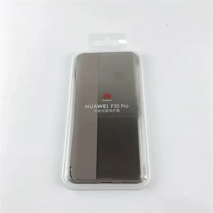 Original Huawei P30 Smart Wake Chip Mirror Phone Case For Huawei P30 PRO / P30 Smart View Clear Mirror Flip Cover Fundas Capa