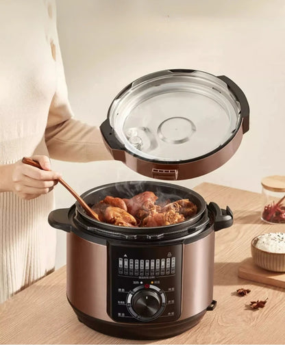 220V Electric Pressure Cooker Home Smart 5-liter Multi functional Pressure Cooker Rice Cooker