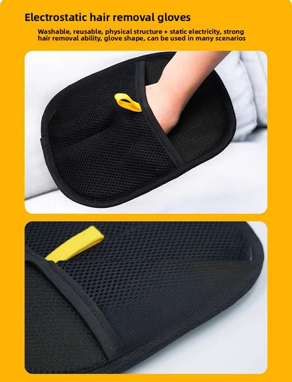 New Pet Grooming Gloves Static Dedusting Brush Pet Hair Remover Brush Removing Dog Cat Hair From Sofa Carpet Clothes