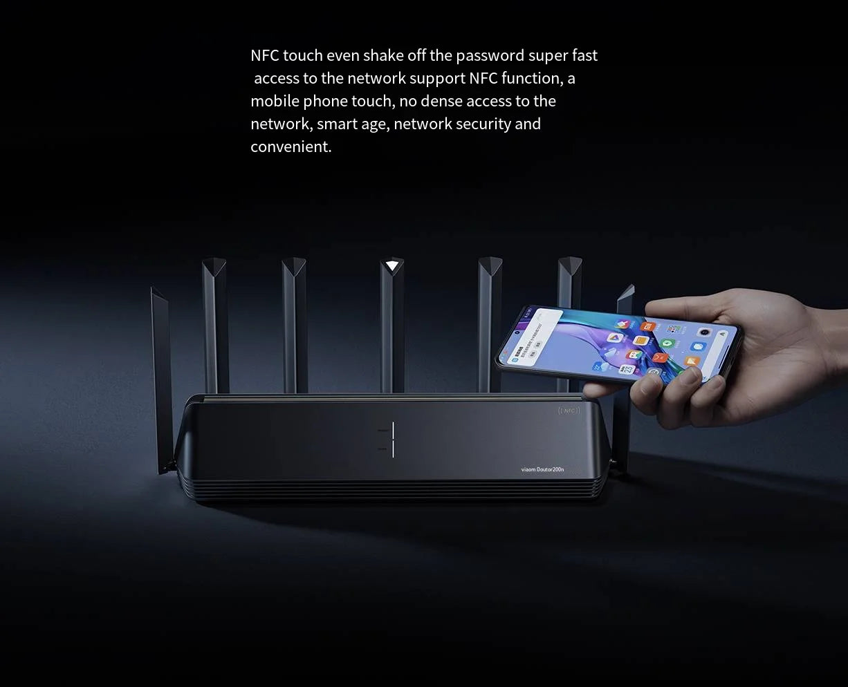 Xiaomi  Wireless Wifi 7 Router BE7000 Signal Booster Repeater Extend Gigabit Amplifier 160MHz 1GB Memory Tri-band Mesh Mi Route