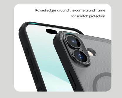 Nillkin For iPhone 17 Pro Max 17 Air iPhone 16 Pro Max 16 Plus Magnetic Shield Pro Phone Case Anti Fingerprint Back Cover