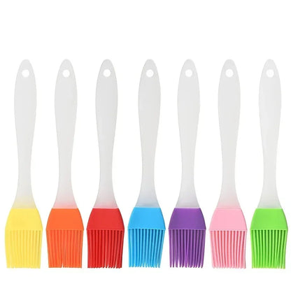 Flour Pastry Brush Can Be Disassembled Silicone Cake Brush Baking Utensil Kitchen Silicone Barbecue Oil Brush