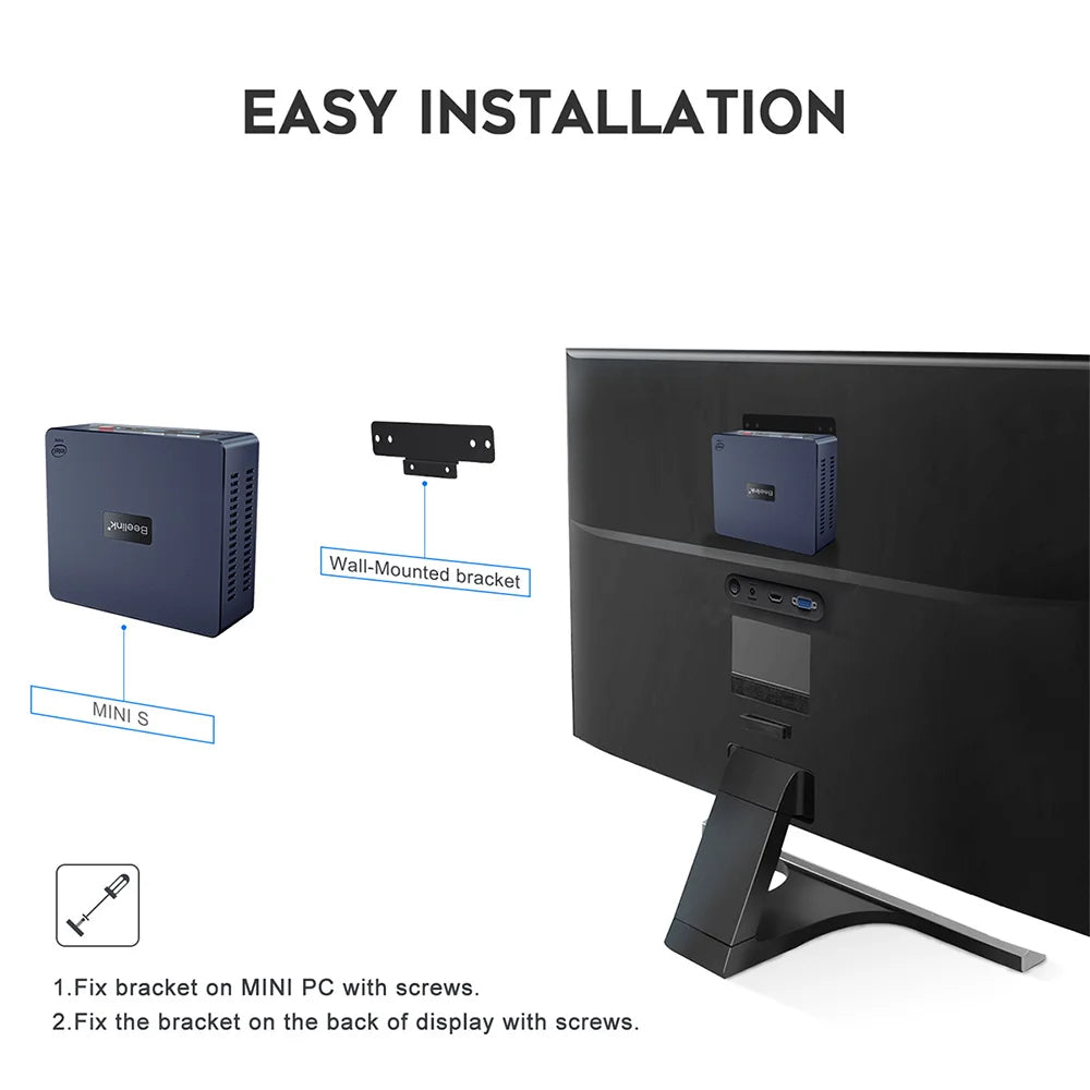 Beelink Mini S13 Intel Twin Lake N150 S12 Pro N100 16G 500G Windows 11 Mini S 11th N5095 DDR4 8GB 128GB Desktop Computer N95