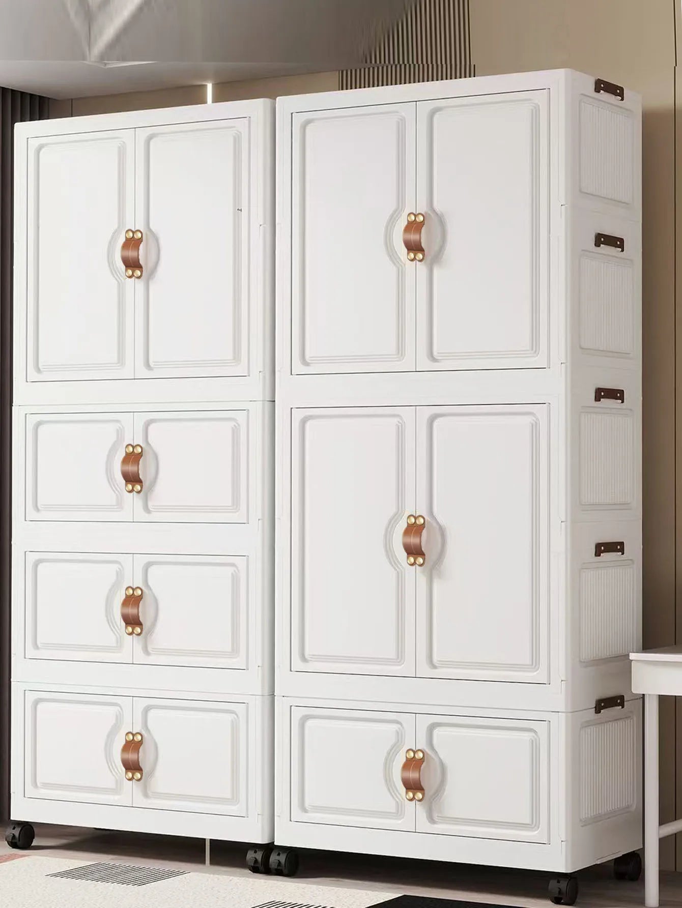 Locker Locker Locker Household Locker Clothes Installation Free Plastic Multi Layer Foldable Large Capacity Practical Cabinet