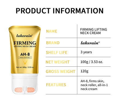 Ah-8 Firming Neck Cream for Crepey Skin Body Care Comfort Tighten Neck Cream Ah-8 Moisturizing & Tightening Lotion Cosmetic Skin