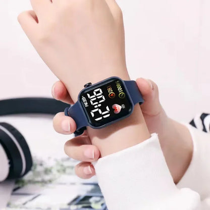 2026 New LED Electronic Watch Waterproof Digital Sports Wristwatch Fashion Casual Student Daily Outdoor Watch Relogio Feminino