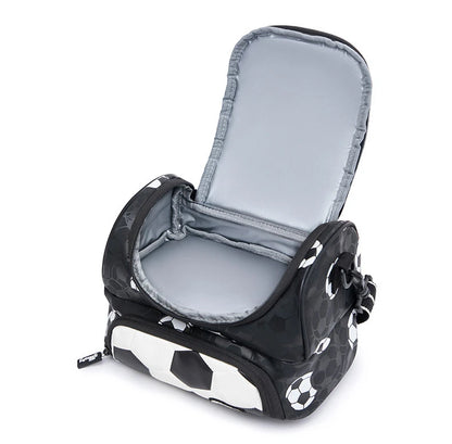 New 3D Cute Orthopedic School Bag For Boys Cartoon Football Backpack Kids Children High Capacity Waterproof  1-3 Grade Schoolbag