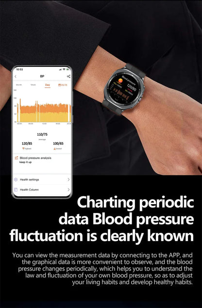 Airbag measurement Smart Watch Men ECG Air Pump Blood Pressure Blood Oxygen BT Call NFC SmartWatch For Man Android iOS upgrade