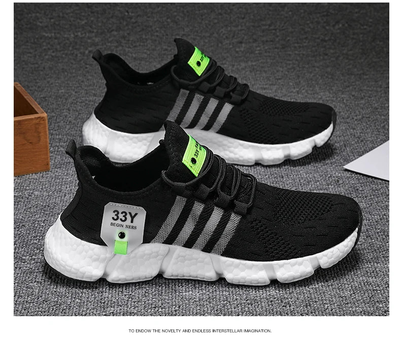 Men Shoes Autumn Soft Casual Shoes Lightweight Mesh Sports Running Shoes Men Sneakers Tenis Masculino Zapatillas Hombre