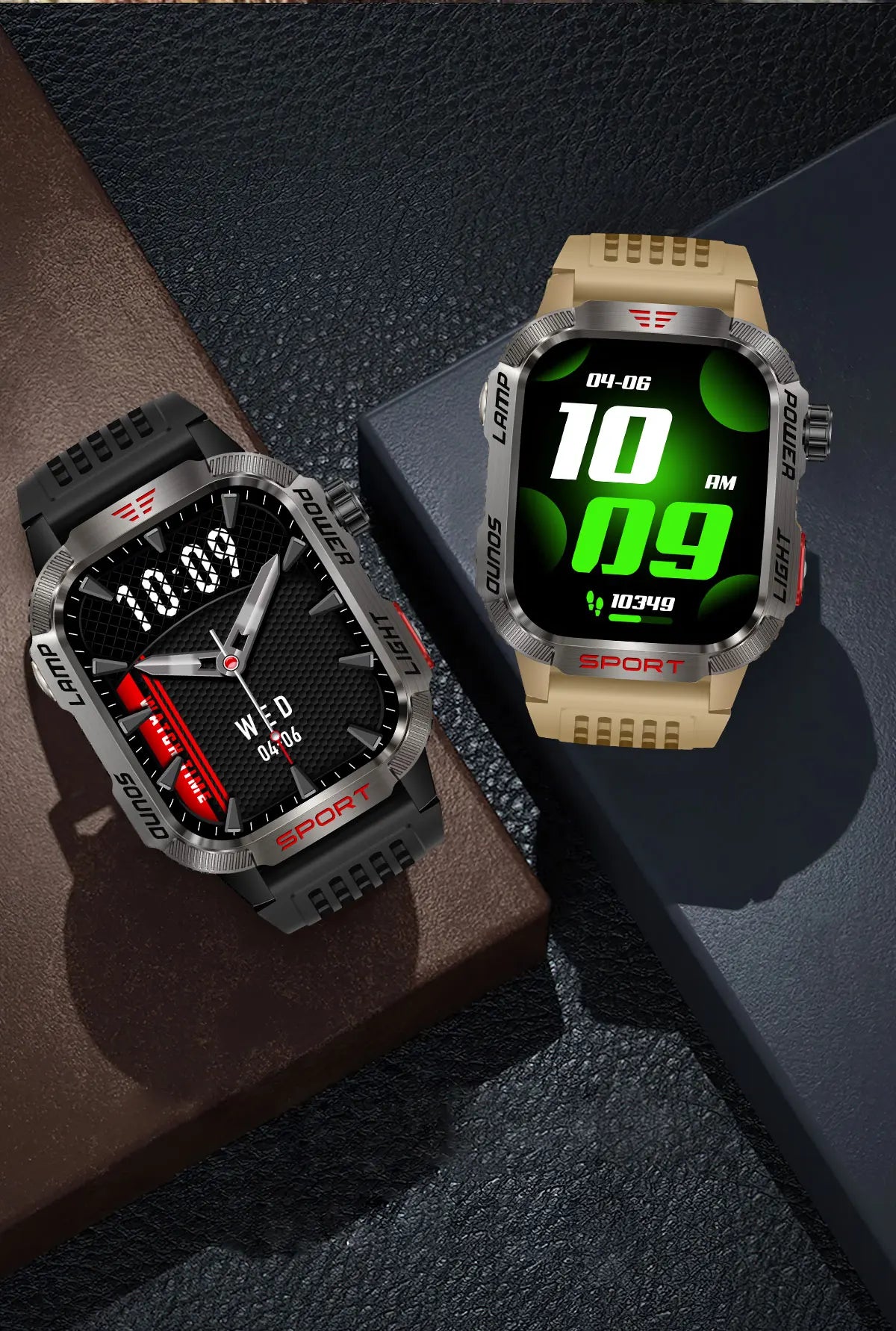 2026 New LED flashlight Military Smart Watch Men IP68 GPS Outdoor Sports Fitness Tracker Health Monitor 2.01" BT Call Smartwatch