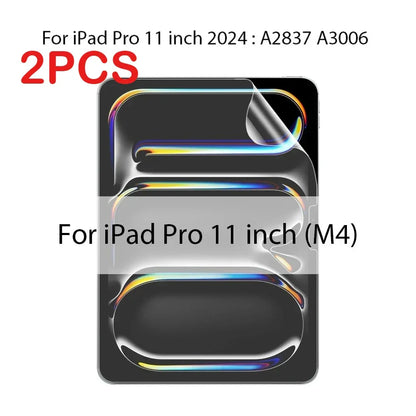 2PCS Matte Like Paper Film Screen Protector for IPad A16 11th Pro 13 12.9 11 2025 M5 M4 Air 4 5 3 10th 9th 8th 7 Mini 6 7 Screen